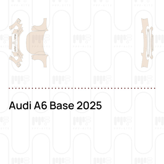 Forskåret PPF-lakbeskyttelsesfilm Audi A6 Base 2025