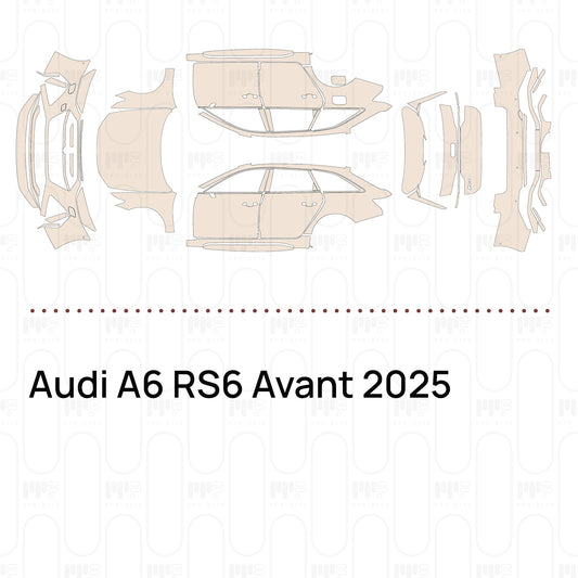 Pre-Cut PPF Audi A6 RS6 Avant 2025