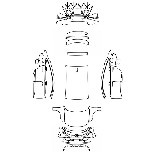 Pre-Cut PPF Audi A6 e-tron A6 Sportback e-tron S-Line 2025