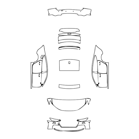 Pre-Cut PPF Audi A7 A7 Sportback S-line 2021 - PPF-Kits