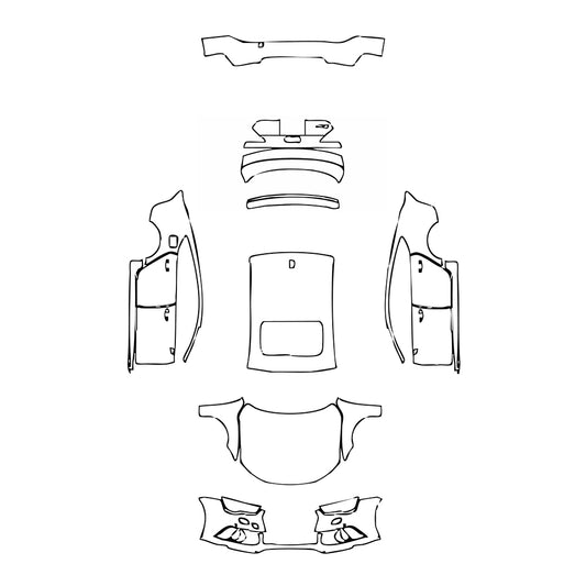 Pre-Cut PPF Audi A7 RS7 Sportback 2017 - PPF-Kits