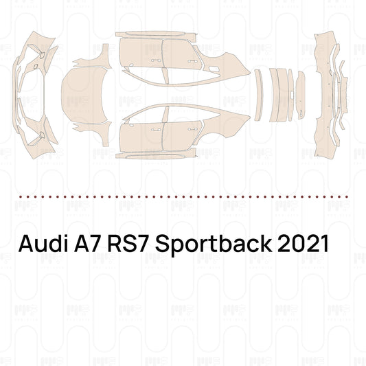 Pre-Cut PPF Audi A7 RS7 Sportback 2021