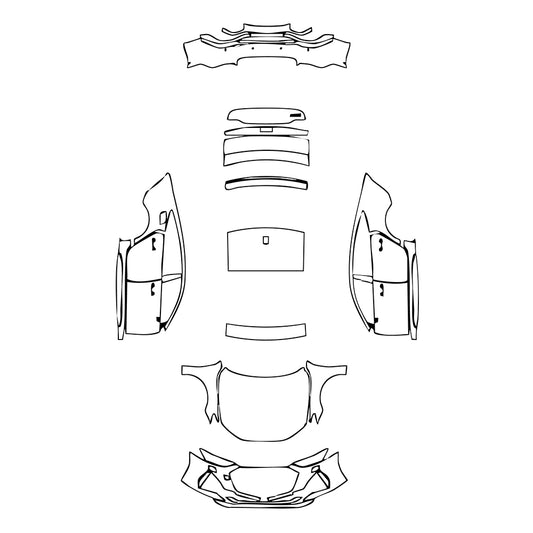 Pre-Cut PPF Audi A7 RS7 Sportback 2025 - PPF-Kits
