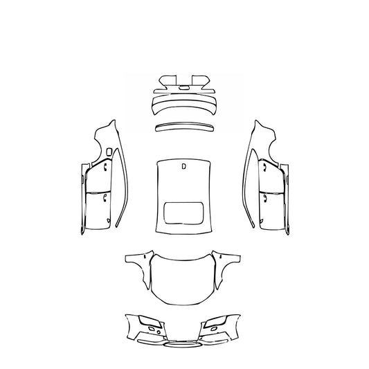 Pre-Cut PPF Audi A7 S7 Sportback 2013 - PPF-Kits
