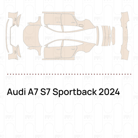 Pre-Cut PPF Audi A7 S7 Sportback 2024