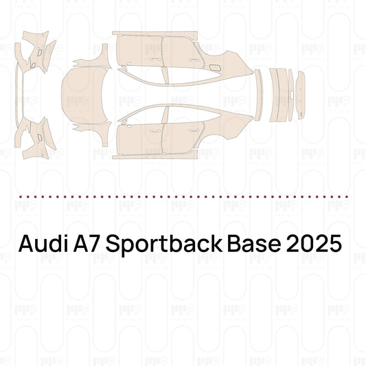 Pre-Cut PPF Audi A7 Sportback Base 2025