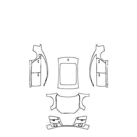 Pre-Cut PPF Audi A8 A8 L (Extended Wheelbase) Base 2013 - PPF-Kits