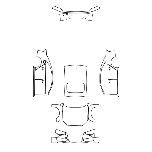Pre-Cut PPF Audi A8 S8 (for Europe) 2013 - PPF-Kits