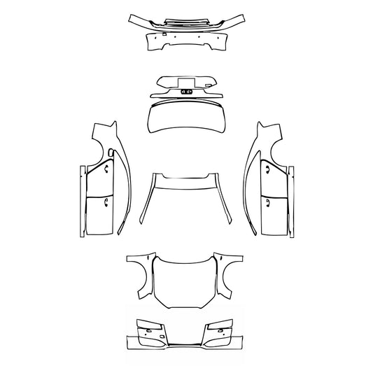 Pre-Cut PPF Audi A8 S8 (for Europe) 2017 - PPF-Kits
