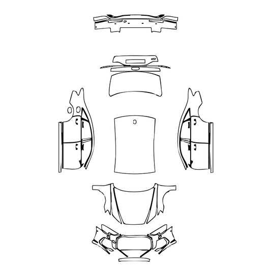 Pre-Cut PPF Audi A8 S8 (for Europe) 2023 - PPF-Kits