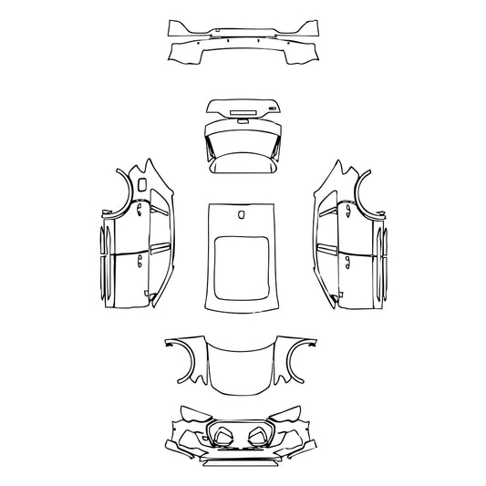 Pre-Cut PPF Audi Q3 SUV S-Line 2023 - PPF-Kits
