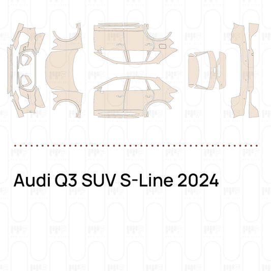 Pre-Cut PPF Audi Q3 SUV S-Line 2024