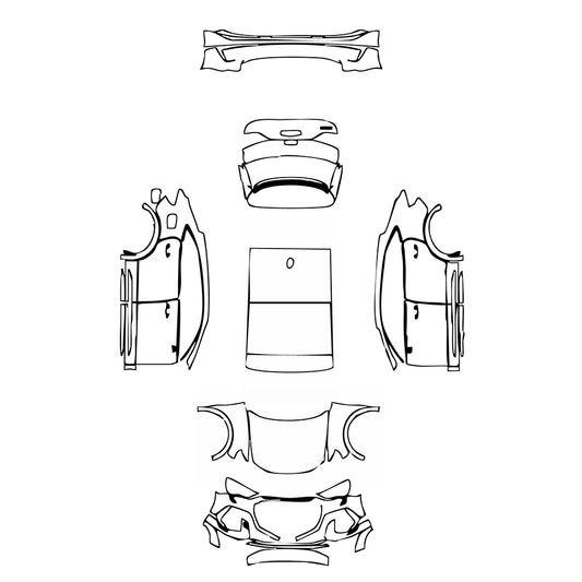Pre-Cut PPF Audi Q3 Sportback RSQ3 2021 - PPF-Kits