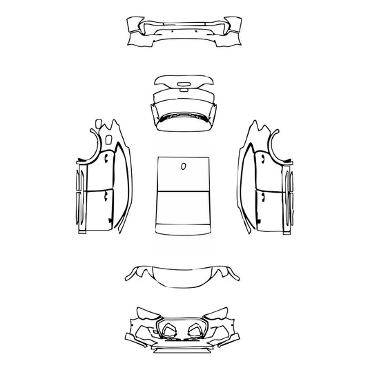 Pre-Cut PPF Audi Q3 Sportback S-line 2022 - PPF-Kits