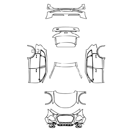 Pre-Cut PPF Audi Q5 Extended Wheelbase S-line 2023 - PPF-Kits