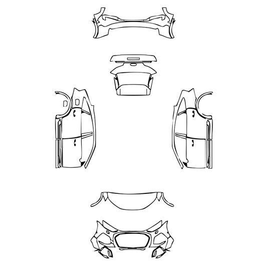 Pre-Cut PPF Audi Q5 Q5L Sportback (Extended Wheelbase) 2023 - PPF-Kits