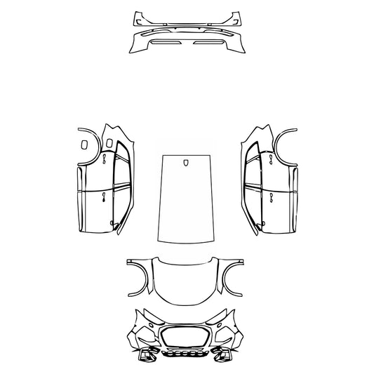 Pre-Cut PPF Audi Q5 SQ5 2023 - PPF-Kits