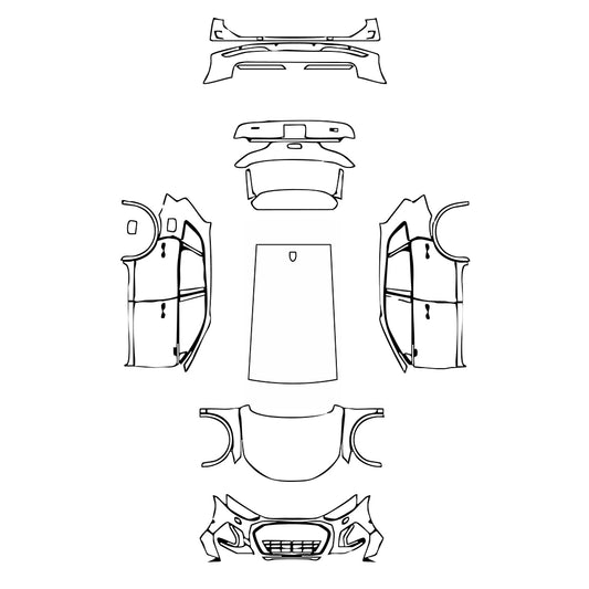 Pre-Cut PPF Audi Q5 Standard Wheelbase Base 2023 - PPF-Kits
