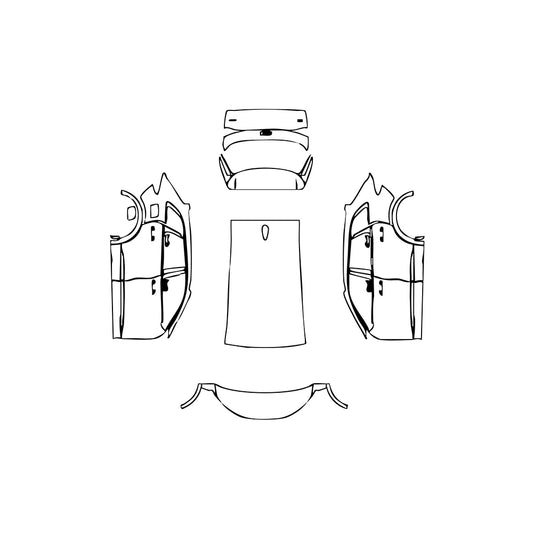 Pre-Cut PPF Audi Q5 Standard Wheelbase Base 2025