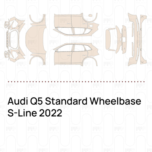 Pre-Cut PPF Audi Q5 Standard Wheelbase S-Line 2022