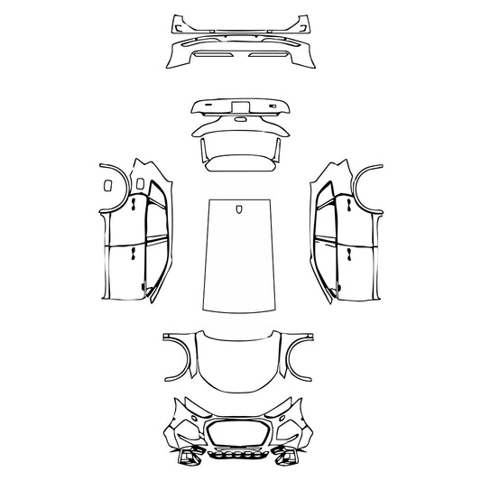 Pre-Cut PPF Audi Q5 Standard Wheelbase S-line 2023 - PPF-Kits