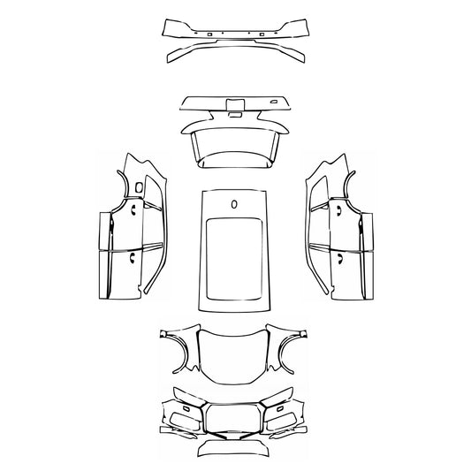 Pre-Cut PPF Audi Q7 Base 2018 - PPF-Kits