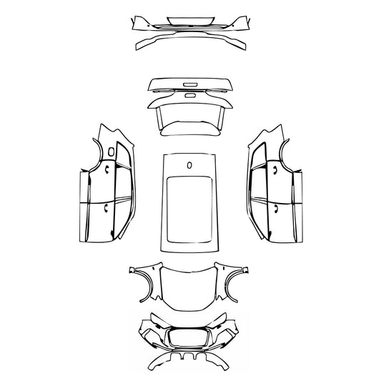 Pre-Cut PPF Audi Q7 S-line 2020 - PPF-Kits