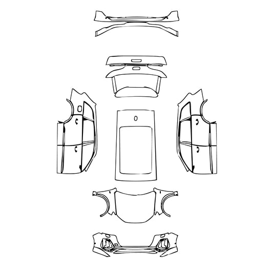 Pre-Cut PPF Audi Q7 S-line 2025 - PPF-Kits