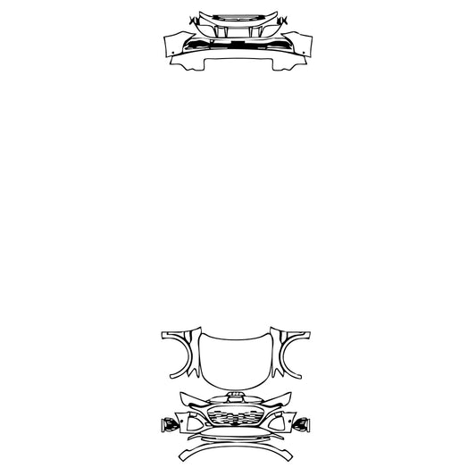 Pre-Cut PPF Audi Q8 e-tron Sportback S-Line 2024 - PPF-Kits