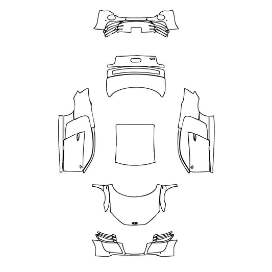 Pre-Cut PPF Audi R8 V10 Coupe 2011 - PPF-Kits
