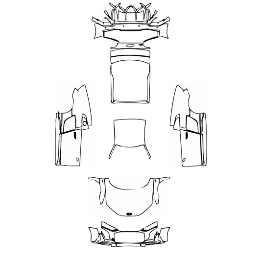 Pre-Cut PPF Audi R8 V10 Coupe 2023 - PPF-Kits