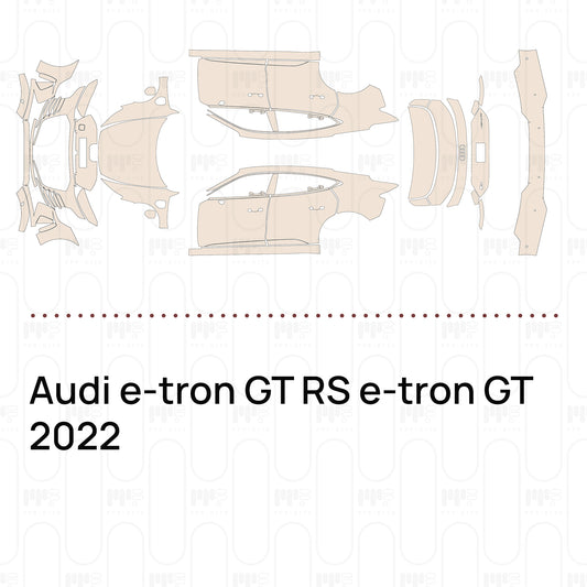 Pre-Cut PPF Audi e-tron GT RS e-tron GT 2022