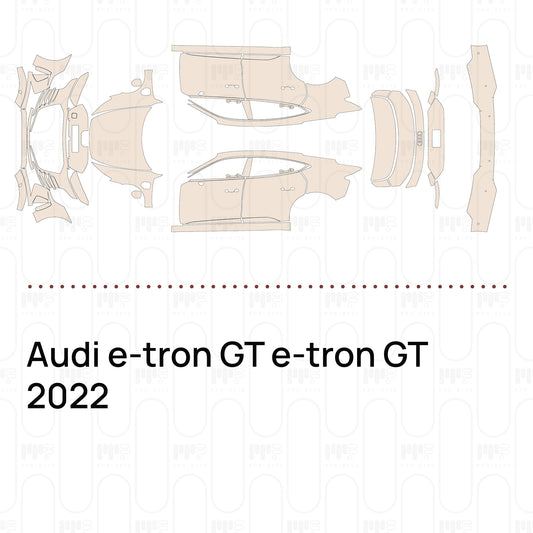 Pre-Cut PPF Audi e-tron GT e-tron GT 2022