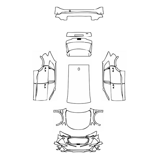 Pre-Cut PPF Audi e-tron e-tron S-line 2021 - PPF-Kits