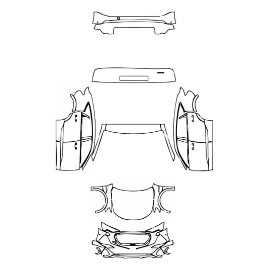 Pre-Cut PPF Audi e-tron e-tron Sportback S-line 2020 - PPF-Kits