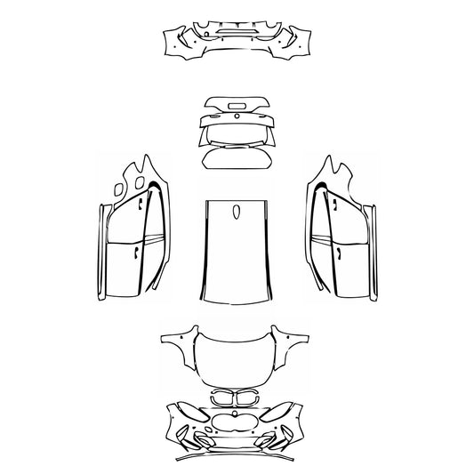 Pre-Cut PPF BMW 1 Series 5-door Sports Hatch M135i 2023 - PPF-Kits