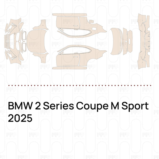 Pre-Cut PPF BMW 2 Series Coupe M Sport 2025