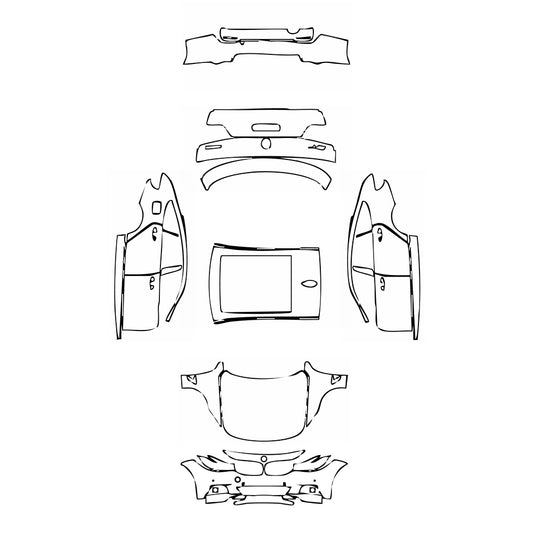 Pre-Cut PPF BMW 3 Series Gran Turismo M Sport 2018 - PPF-Kits