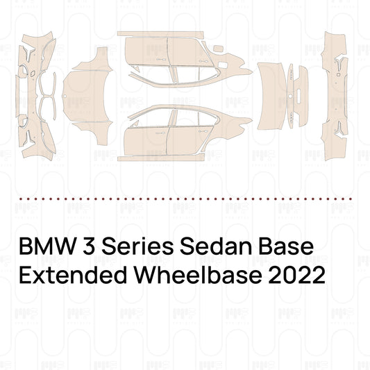 Pre-Cut PPF BMW 3 Series Sedan Base Extended Wheelbase 2022