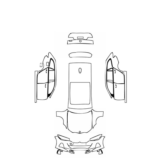 Pre-Cut PPF BMW 3 Series Touring Wagen Base 2024 - PPF-Kits