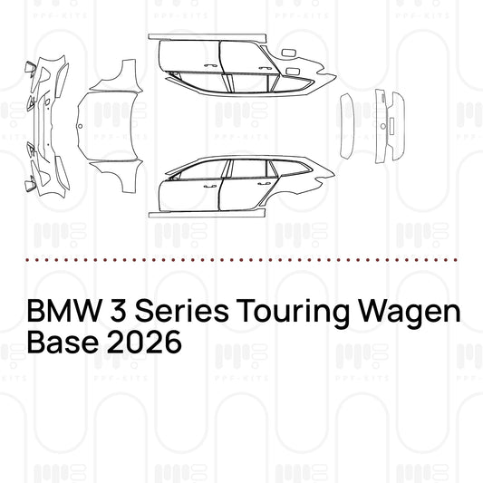 Pre-Cut PPF BMW 3 Series Touring Wagen Base 2026