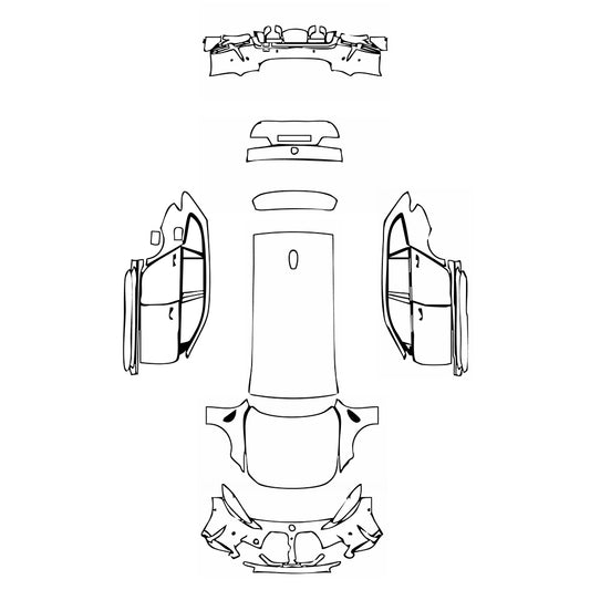 Pre-Cut PPF BMW 3 Series Touring Wagen M3 Competition 2023 - PPF-Kits