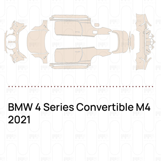 Pre-Cut PPF BMW 4 Series Convertible M4 2021