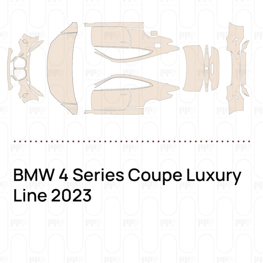 Pre-Cut PPF BMW 4 Series Coupe Luxury Line 2023