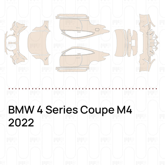 Pre-Cut PPF BMW 4 Series Coupe M4 2022