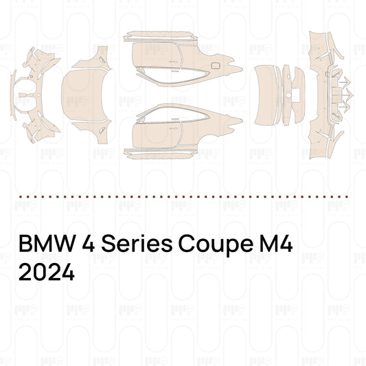 Pre-Cut PPF BMW 4 Series Coupe M4 2024