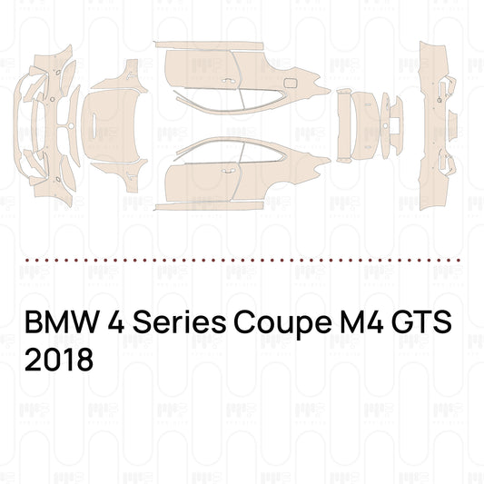 Pre-Cut PPF BMW 4 Series Coupe M4 GTS 2018