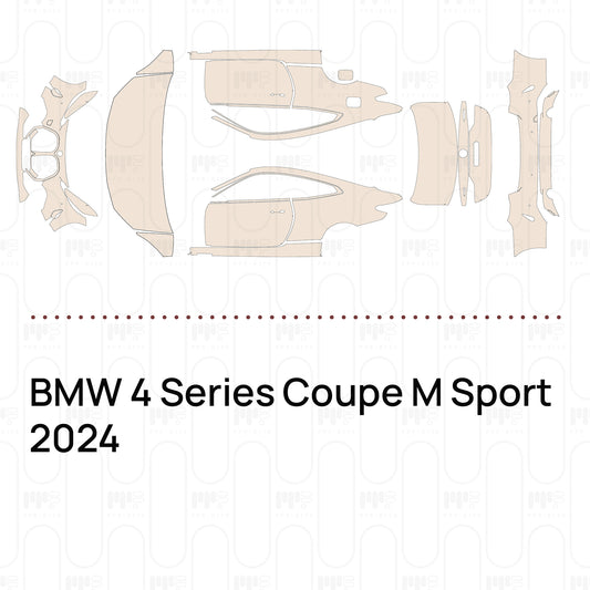 Pre-Cut PPF BMW 4 Series Coupe M Sport 2024
