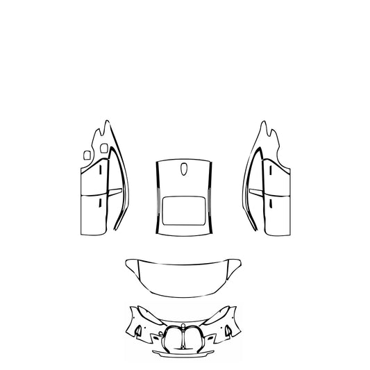 Pre-Cut PPF BMW 4 Series Gran Coupe Sport 2022 - PPF-Kits