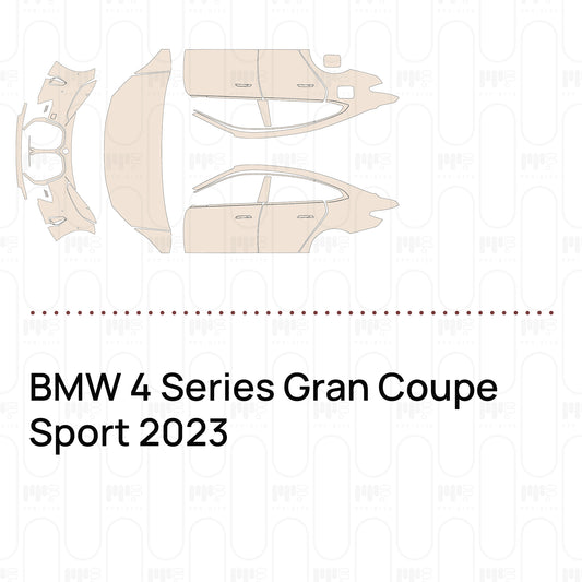 Pre-Cut PPF BMW 4 Series Gran Coupe Sport 2023